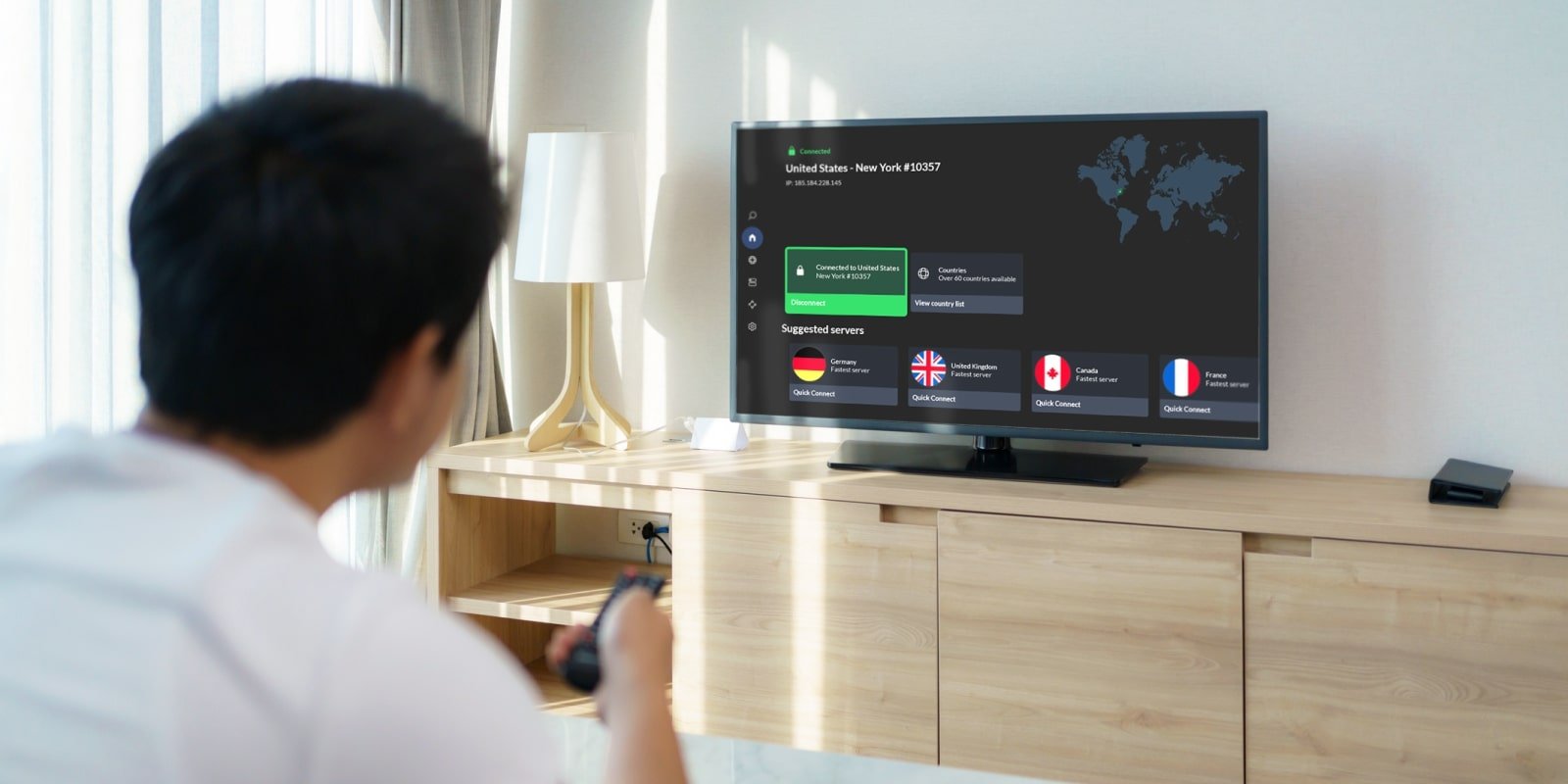 NordVPN on TV to explore regional content and deals